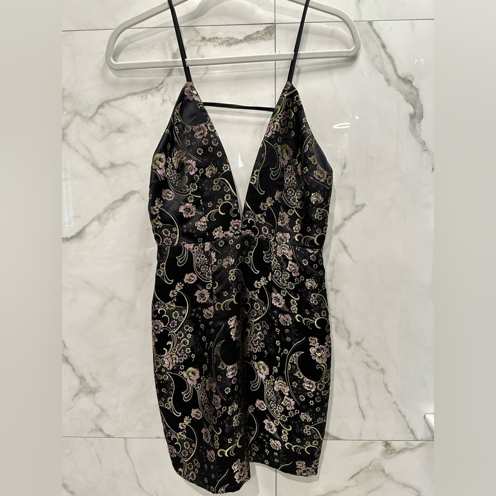 Silk Mini Dress